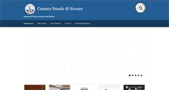 Desktop Screenshot of camerapenalenovara.it